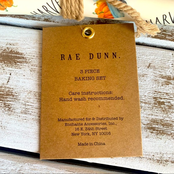 NEW Rae Dunn 3-Piece Baking Set - Picture 5 of 9